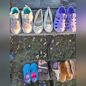 Toddler girls size 7 shoes